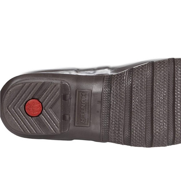 Hunter Original Tour Gloss Boots  Black  NWT Size 5 - Picture 3 of 5